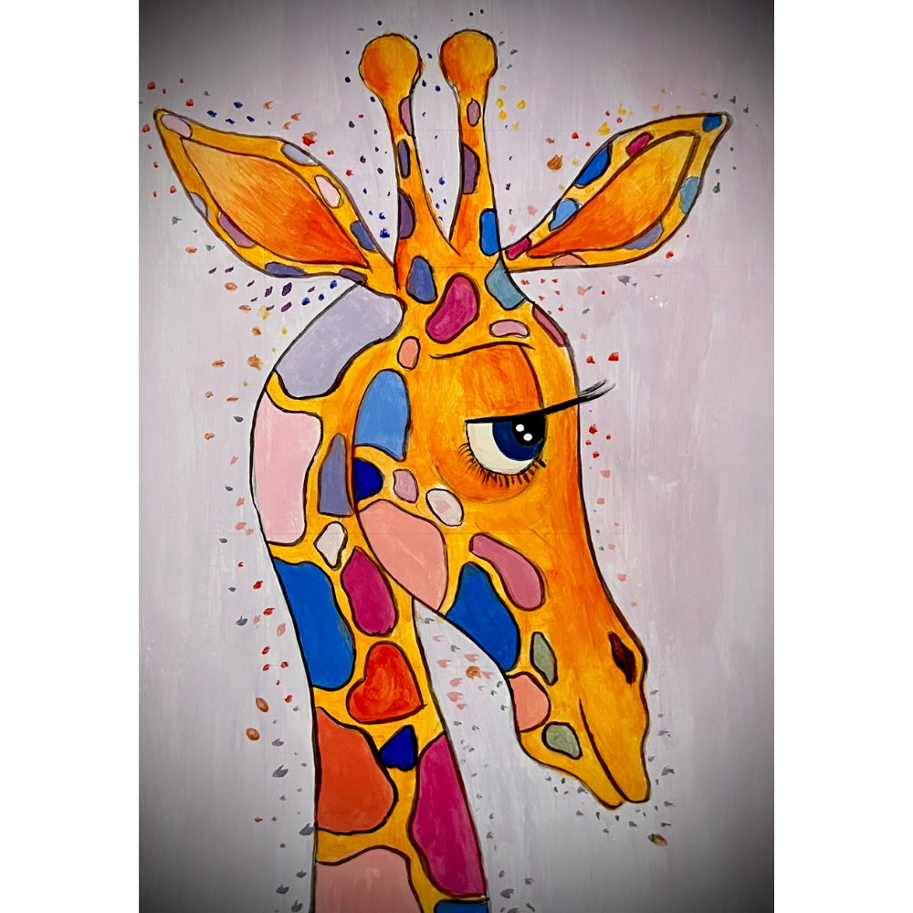 Curs pictura girafa