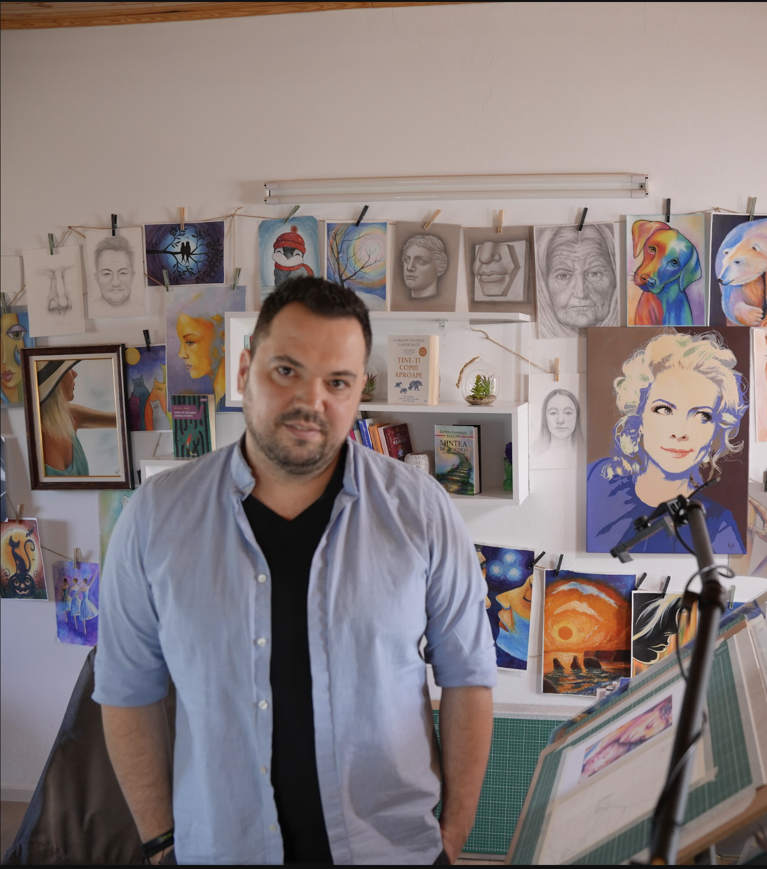 Marian Moncea — pictor și fondator ArtRetreat