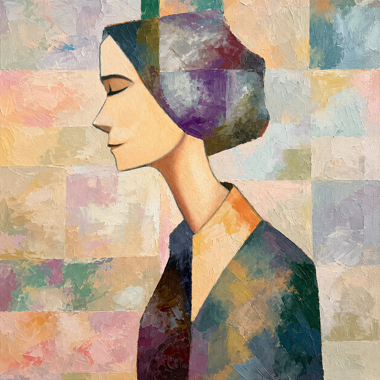 Silueta feminina ulei N